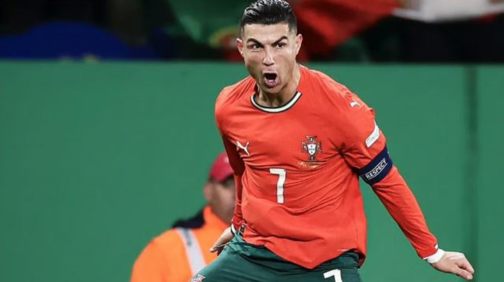 ক্রিস্তিয়ানো রোনাল্দো। ছবি: সংগৃহীত